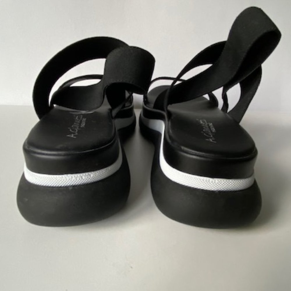 Platform Sandals With Elastic Straps - image 5